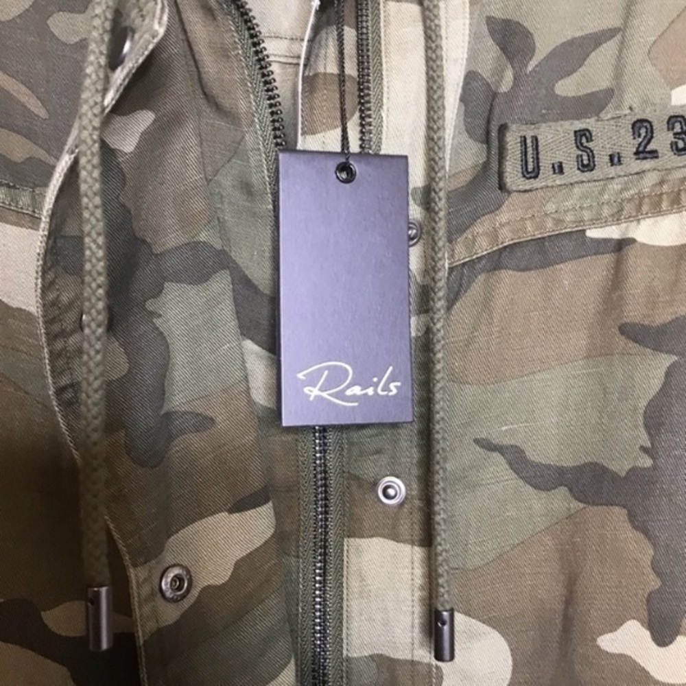 Rails Army Tennessee Jungle Utility Jacket - Picture 3 of 4